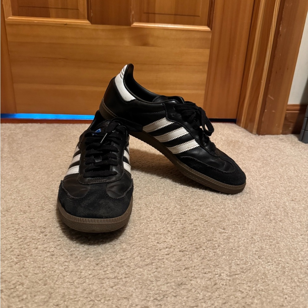 Adidas Sambas Men's Black and White Classic Sneakers